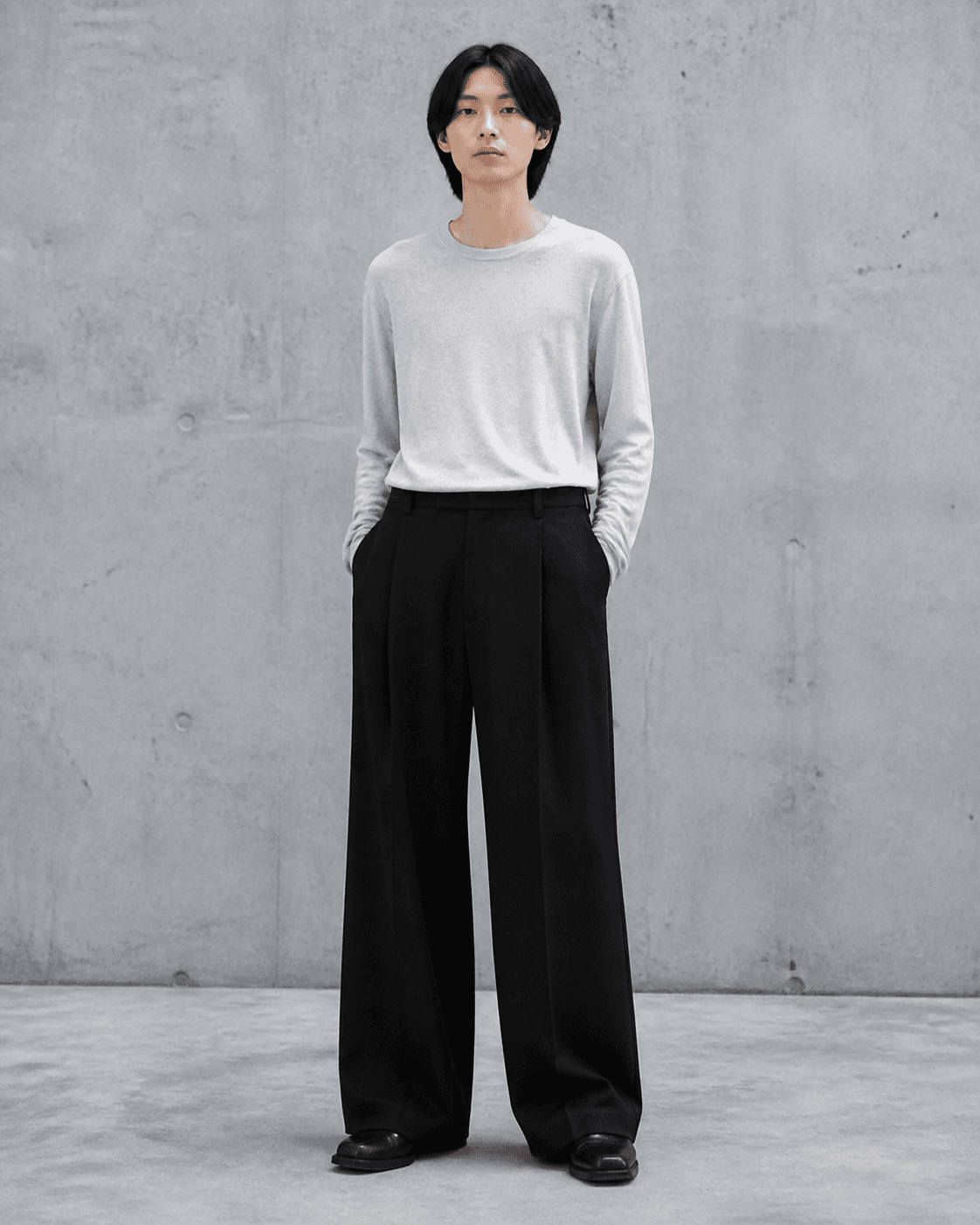 Relaxed Trouser, AI-generated development seed image